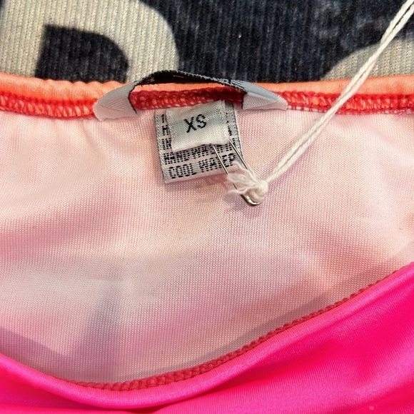 Billie swim two-piece color block highlighter neon bikini swim set women’s xs - Picture 3 of 8